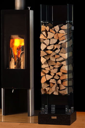 Finny Brennholzvitrine